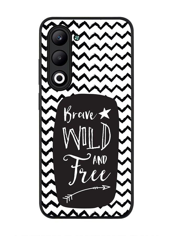 Stylizedd For Oppo A5 5G / A5 4G Case,Slim fit Camera Protection, Shockproof Thin Phone cover  - Brave, Wild And Free