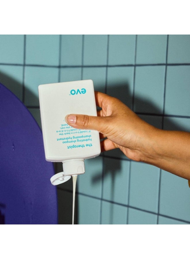 EVO The Therapist Hydrating Shampoo - Hydrates, Strengthen and Softens Whilst Improving Shine - Protects Colour Treated Hair, Helps to Detangle Size: 10.1 Fl Oz (Pack of 1) - Image 4