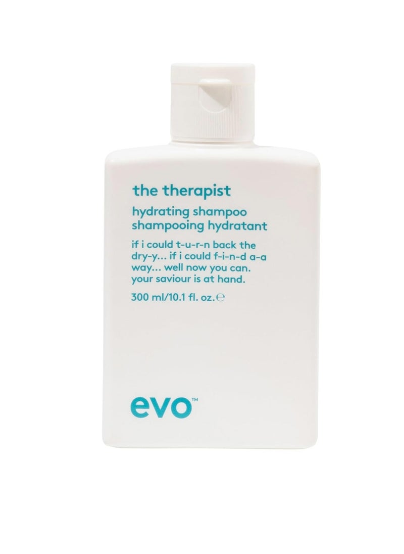 EVO EVO The Therapist Hydrating Shampoo - Hydrates, Strengthen and Softens Whilst Improving Shine - Protects Colour Treated Hair, Helps to Detangle  - Image 1