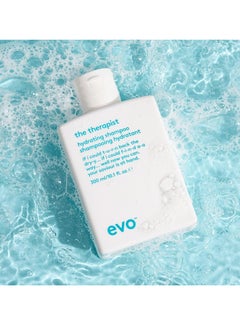 EVO EVO The Therapist Hydrating Shampoo - Hydrates, Strengthen and Softens Whilst Improving Shine - Protects Colour Treated Hair, Helps to Detangle  - Image 2