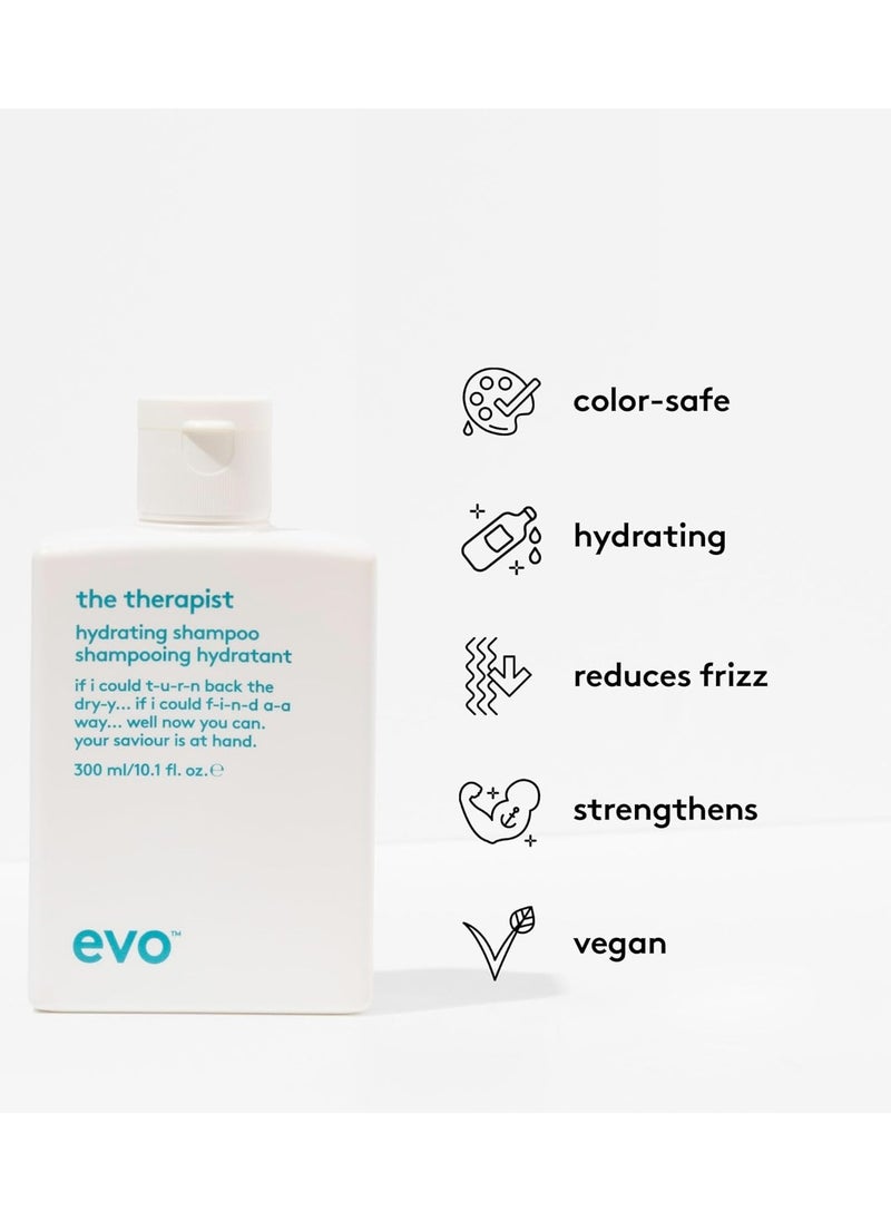 EVO EVO The Therapist Hydrating Shampoo - Hydrates, Strengthen and Softens Whilst Improving Shine - Protects Colour Treated Hair, Helps to Detangle  - Image 3