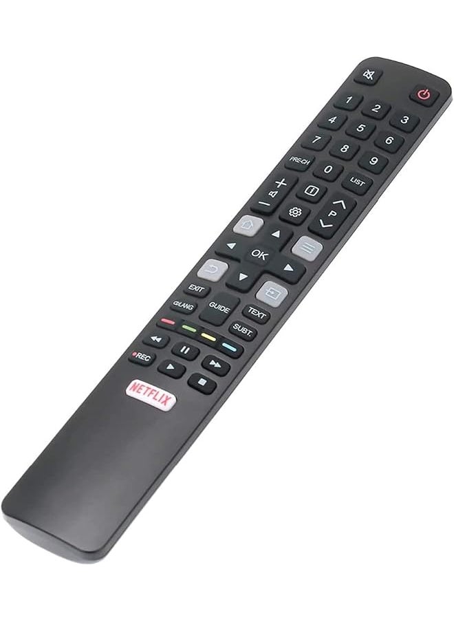 erorex Rc802N Yai2 Replaced Remote Control Applicable For Tcl Tv L50E3800Fs Led55P6500Us 50Uf1 55Uf1 65Uf1 32Sf1 40Sf1 43Uf2 50Uf2 55Uf2 65Uf2 55E19Us 65E19Us 55E5900Us 55S6500Fs  - Image 2
