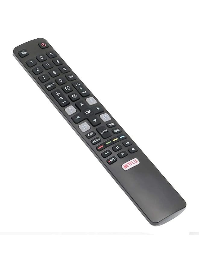 erorex Rc802N Yai2 Replaced Remote Control Applicable For Tcl Tv L50E3800Fs Led55P6500Us 50Uf1 55Uf1 65Uf1 32Sf1 40Sf1 43Uf2 50Uf2 55Uf2 65Uf2 55E19Us 65E19Us 55E5900Us 55S6500Fs  - Image 3