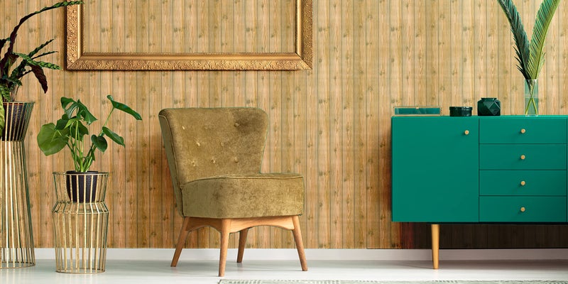Asian Paints ezyCR8 Wooden Pattern Brown Non-Adhesive Wallpaper for Home & Office, Easy Application, Water Resistant, Dust Proof, PVC Coated, Interior Décor (53cm x 950cm)| (54 sq. ft. per roll) - Image 4