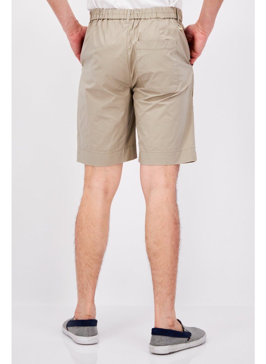 Men Solid Basic Shorts, Beige - pzsku/Z884279B9C0383394D0BAZ/45/_/1737642258/d108738b-7f1f-44b4-989c-e217bbb05219