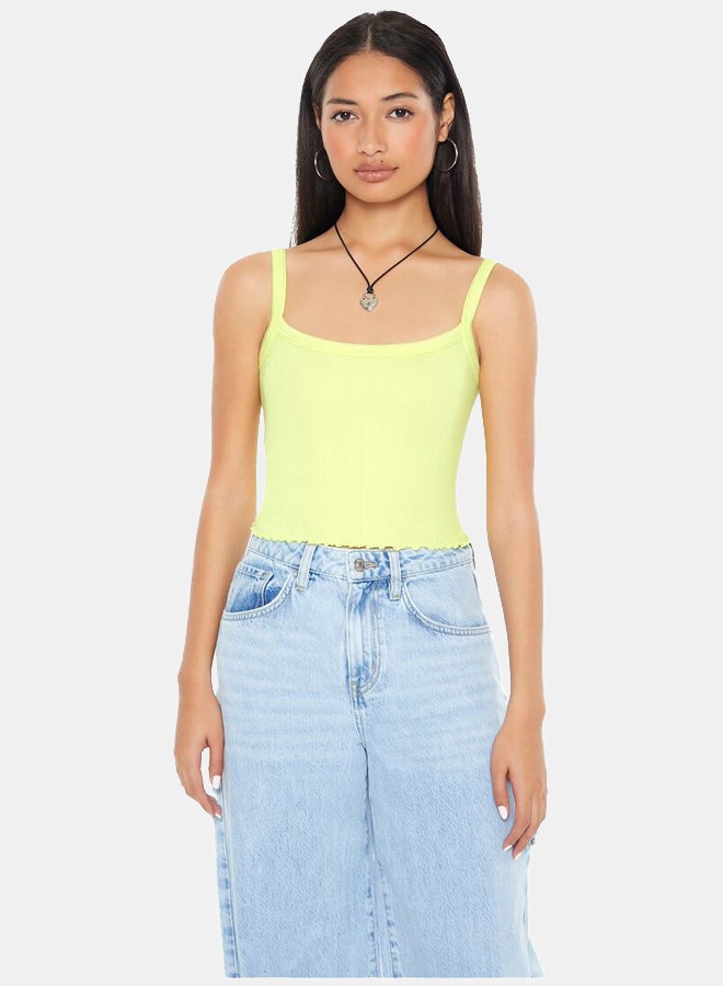 FOREVER 21 Knit Top Cami Spaghetti Strap  - Image 1