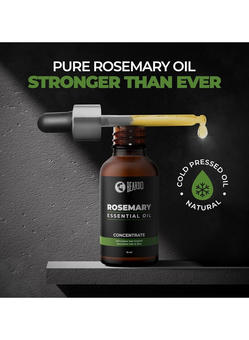 BEARDO Rosemary Essential Oil 15ml - Image 2