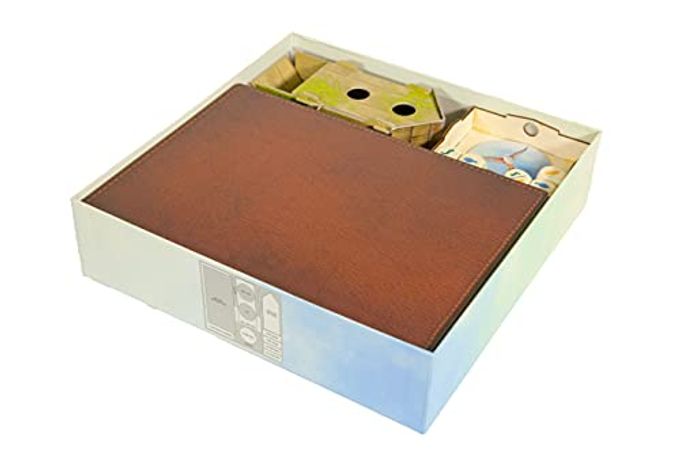 The Broken Token Game Organizer Compatible with Wingspan Wooden Game Organizing Box with Multiple Trays - Image 2