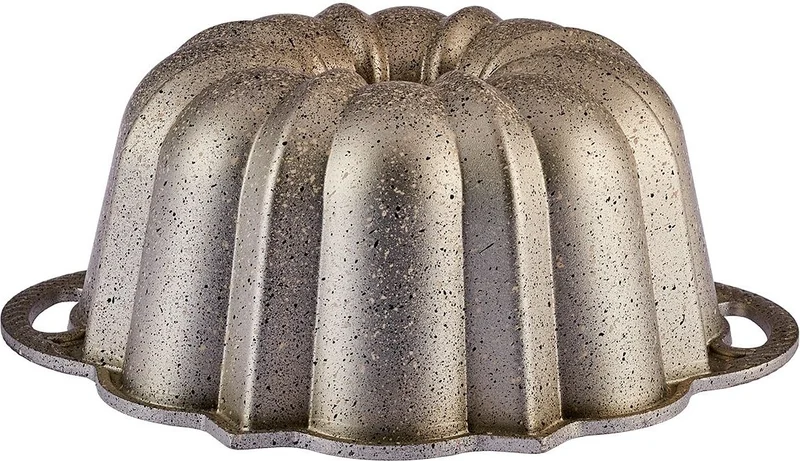 emsan Silver 50th Year Cake Mold Silver 1 Piece Casting Standard