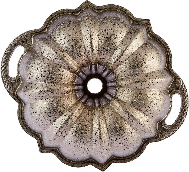 emsan Silver 50th Year Cake Mold Silver 1 Piece Casting Standard