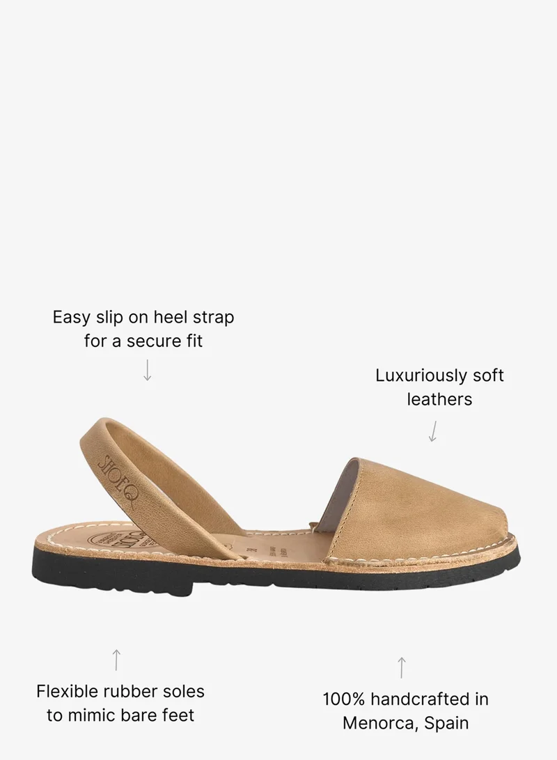 SHOEQ Caramel Classic Avarca for Women | Best Price UAE