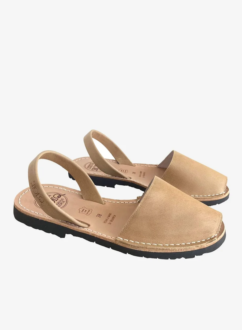 SHOEQ Caramel Classic Avarca for Women | Best Price UAE