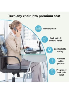 LEDIN Car Seat Cushion Grey  - Image 5