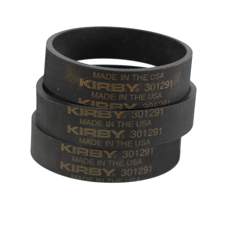 Kirby Vacuum Belt 3Pack Genuine OEM Replacement Part 301291G Compatible with All Kirby Upright Vacuum Models