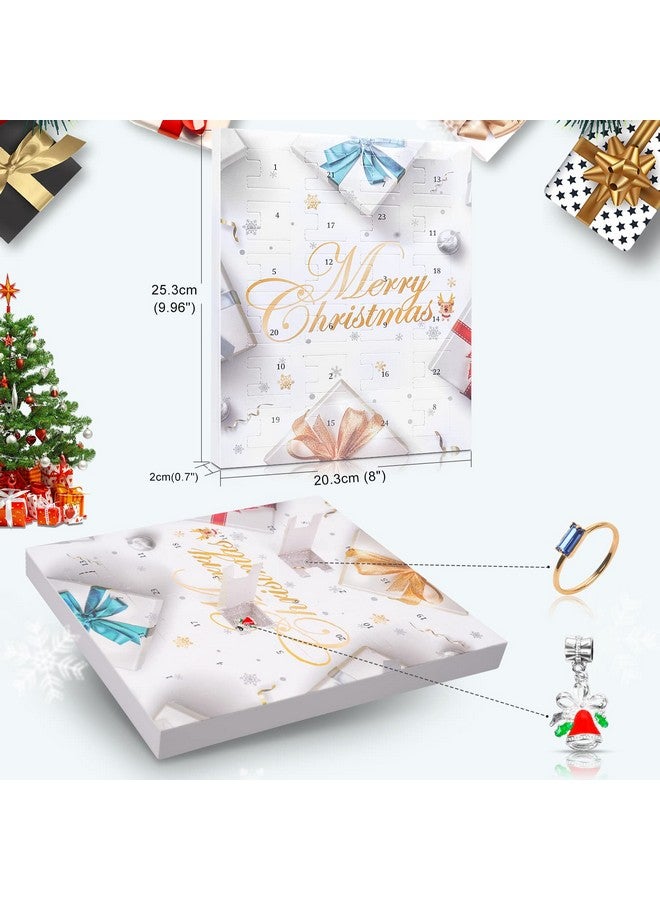ANSEE Jewelry Advent Calendar 2024 for Women, Christmas Countdown Calendar 24 Days with Charm Bracelets Necklaces Rings Earrings Xmas Surprise Gifts  - Image 5