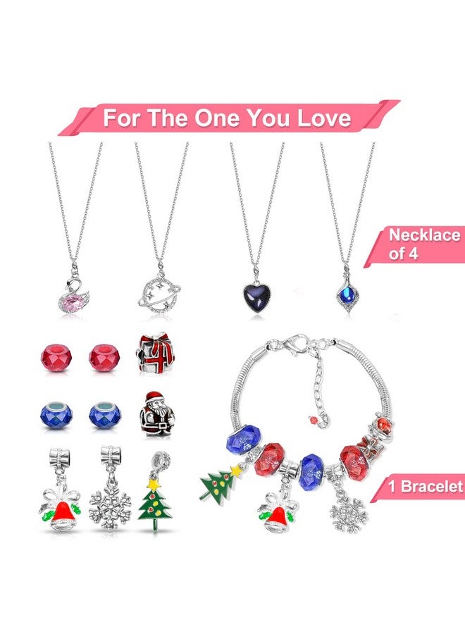ANSEE Jewelry Advent Calendar 2024 for Women, Christmas Countdown Calendar 24 Days with Charm Bracelets Necklaces Rings Earrings Xmas Surprise Gifts  - Image 2