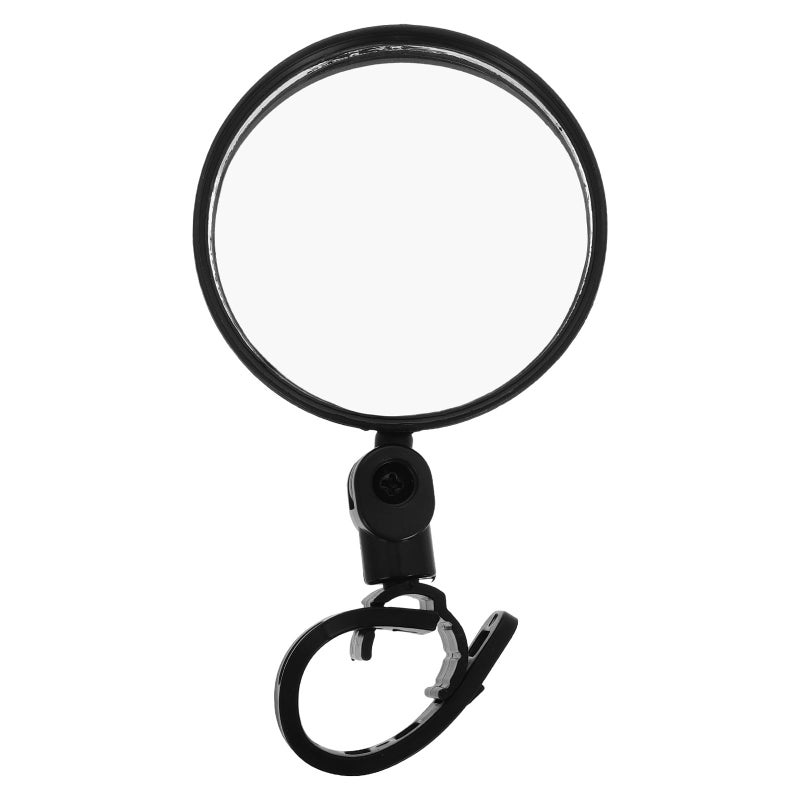 8cm Convex Bike Rearview Mirror Handlebar Mount for Electric Mountain Bikes Safety Cycling - Image 2