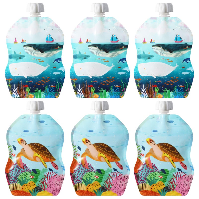 ChooMee Reusable Baby Food Pouches, SnakPack | Secure Double Lock Zipper - Image 1