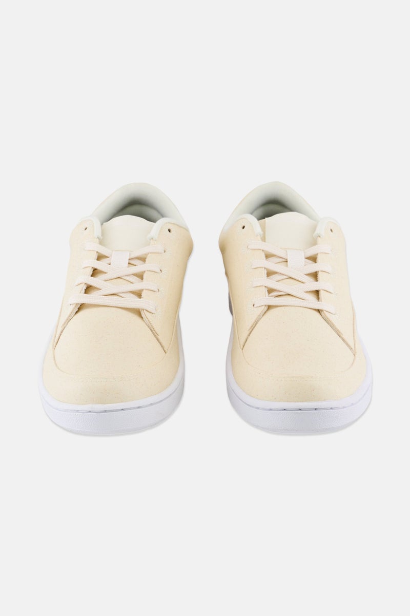 Allbirds Women Wide Lace Up Casual Shoes, Beige - Image 4