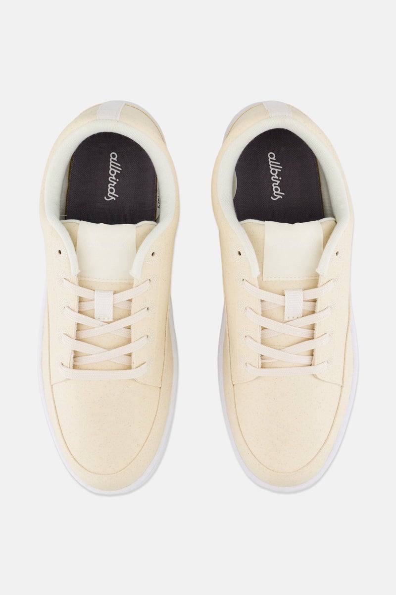 Allbirds Women Wide Lace Up Casual Shoes, Beige - Image 3