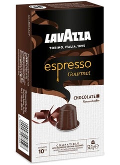 Lavazza Lavazza - Nespresso Compatible - Espresso Gourmet - Chocolate - 10 Capsules  - Image 1