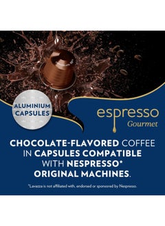 Lavazza Lavazza - Nespresso Compatible - Espresso Gourmet - Chocolate - 10 Capsules  - Image 4