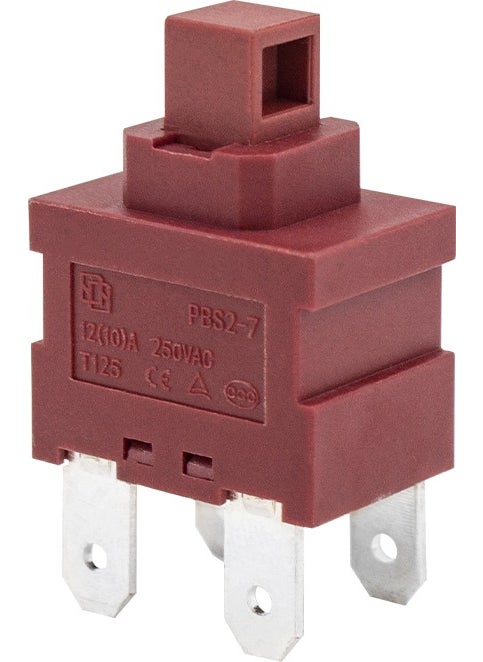 AYT - Intercom Ic 180H-2 Push Square Vacuum Cleaner Switch On Close On Off Button PS23-16-2D1 - Image 1