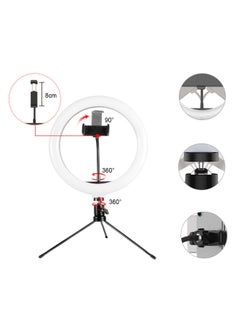 General 10-inch Ring Light 26cm Mobile Phone Selfie Beauty Live Light Ringlighted Ring Light-Color:10 Inch 26cm (including Gimbal + Hose)  - Image 5