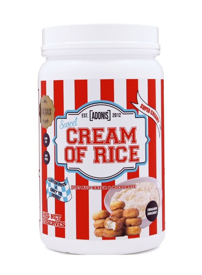Adonis Cream Of Rice,cinnamon Doughnut,25 Servings 1kg