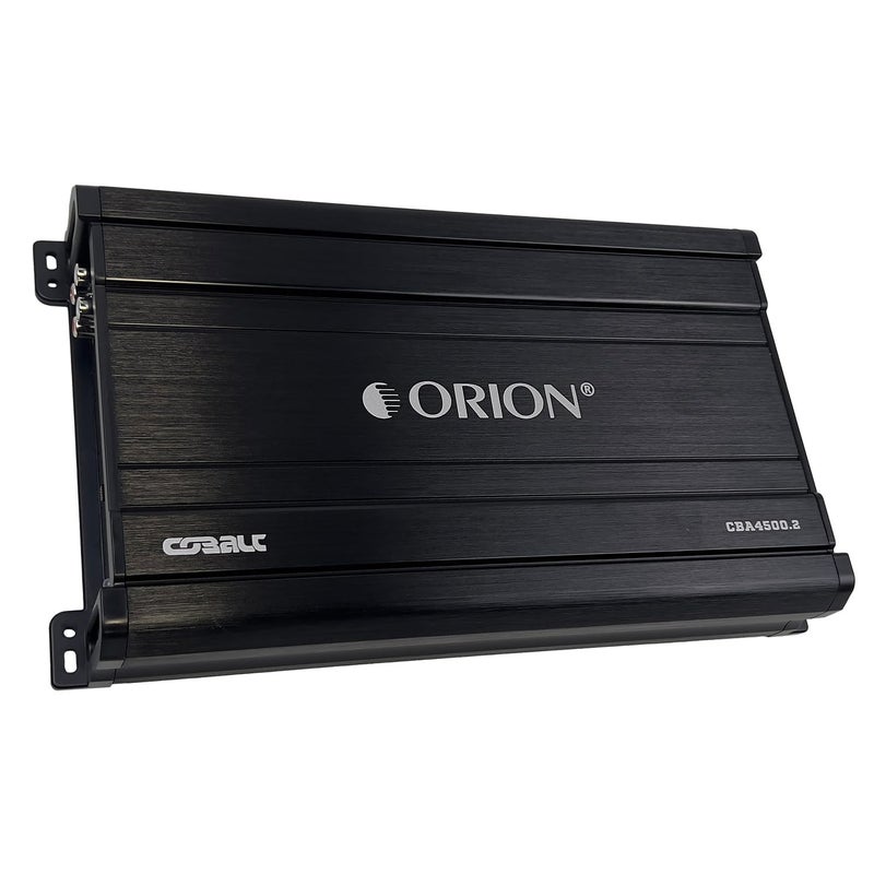 Orion Cobalt Series CBA4500.2 High Efficiency 2-Channel Class A/B Amplifier for Car Audio Stereo - 4500W Max, 600W RMS, 2/4 Ohm Stable, Adjustable Low/High Pass, Bass Boost, MOSFET Power Supply - Image 1