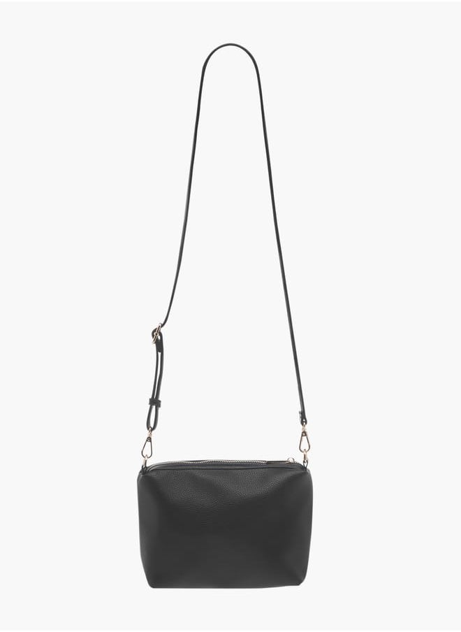 Flora Bella By Shoexpress Womens Monogram Textured Tote With Crossbody Bag And Detachable Coin Pouch  - Image 4