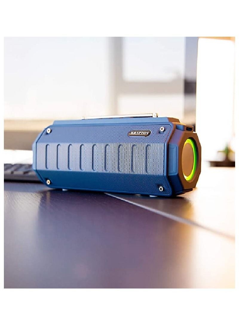 KRYPTON KRYPTON Krypton KNMS5372 Wireless Portable Bluetooth Speaker - BLUE  - Image 1