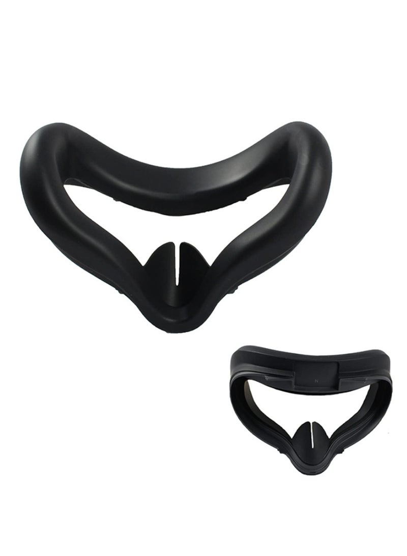 1PCS Replacement Face Pad Cushion Cover for Oculus Quest 2 Soft Silicone VR Face Cover Anti-Sweat Washable Non-Slip Comfortable Eye Pad Bracket - Image 1