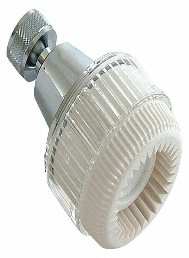 EZ-FLO 15038 Adjustable Bathroom Shower Head with 3 inch Face, 1/2 inch FIP, Chrome