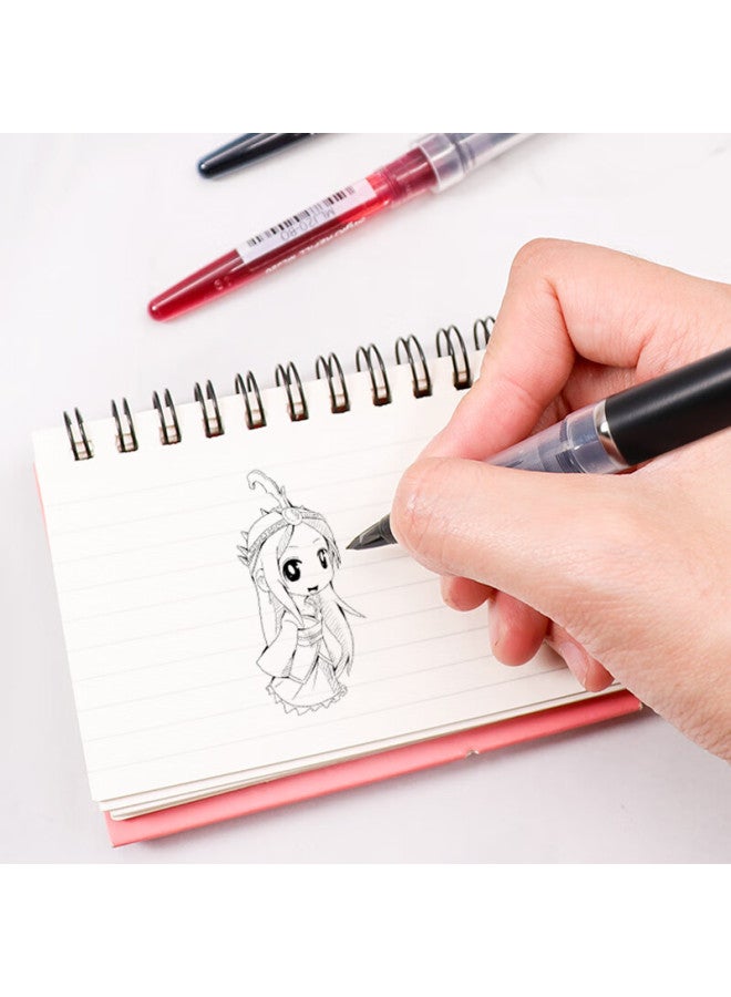 Pentel Refill For Sign Pen 0.7-2.0Mm, Hand Drawing Comic Sketch Pen Refill (Compatible With Trj50) Mlj20 Red - Image 2