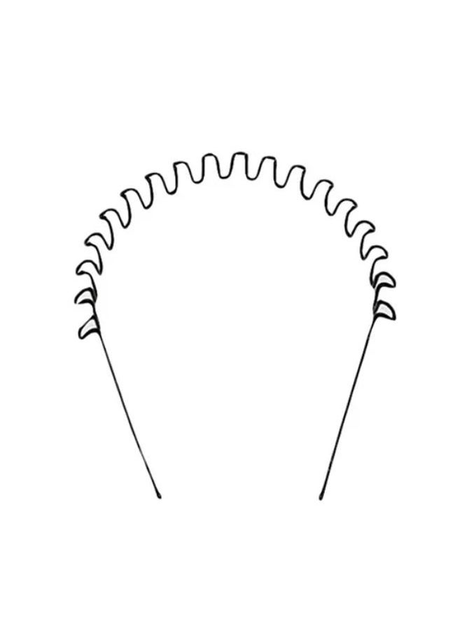 Generic - Metal Hair Band Black - Image 1