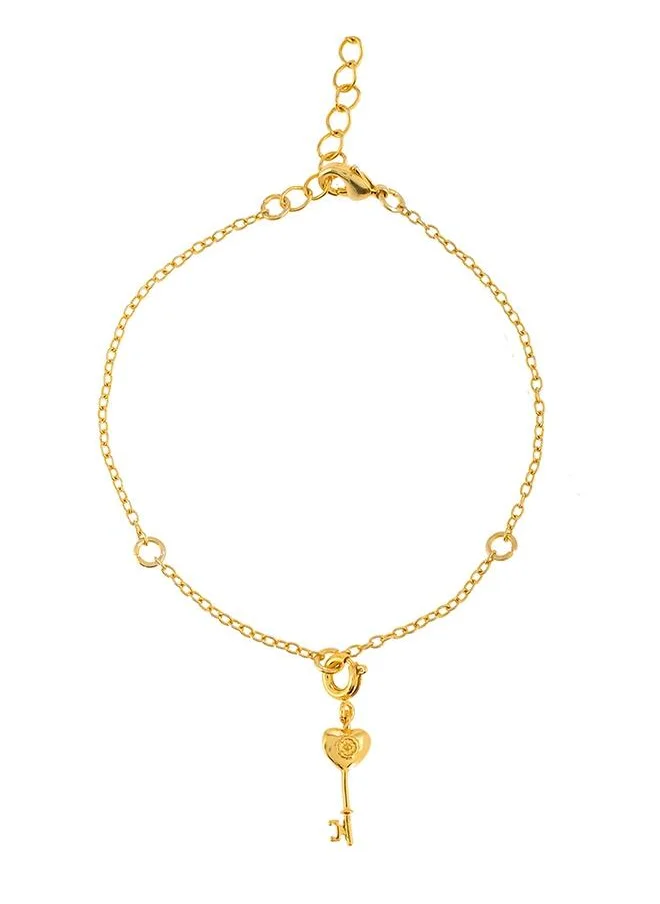 VOYLLA Valentine's Day Collection Heart Key Charm