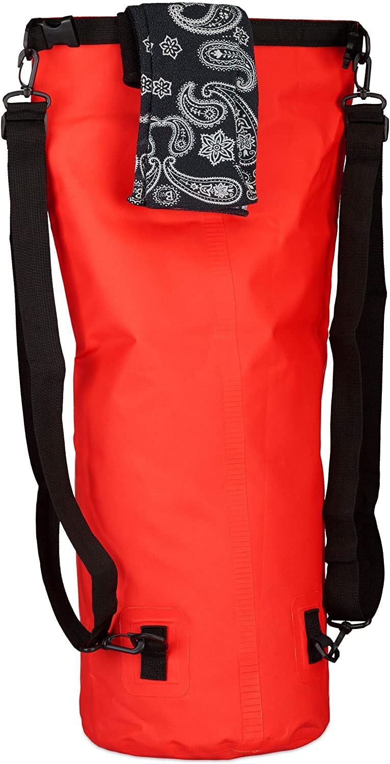 Delzon Ocean Pack Bag: Adventure-Ready Waterproof Sports Dry Bag for Travel Organization (30-Liter) - Image 2