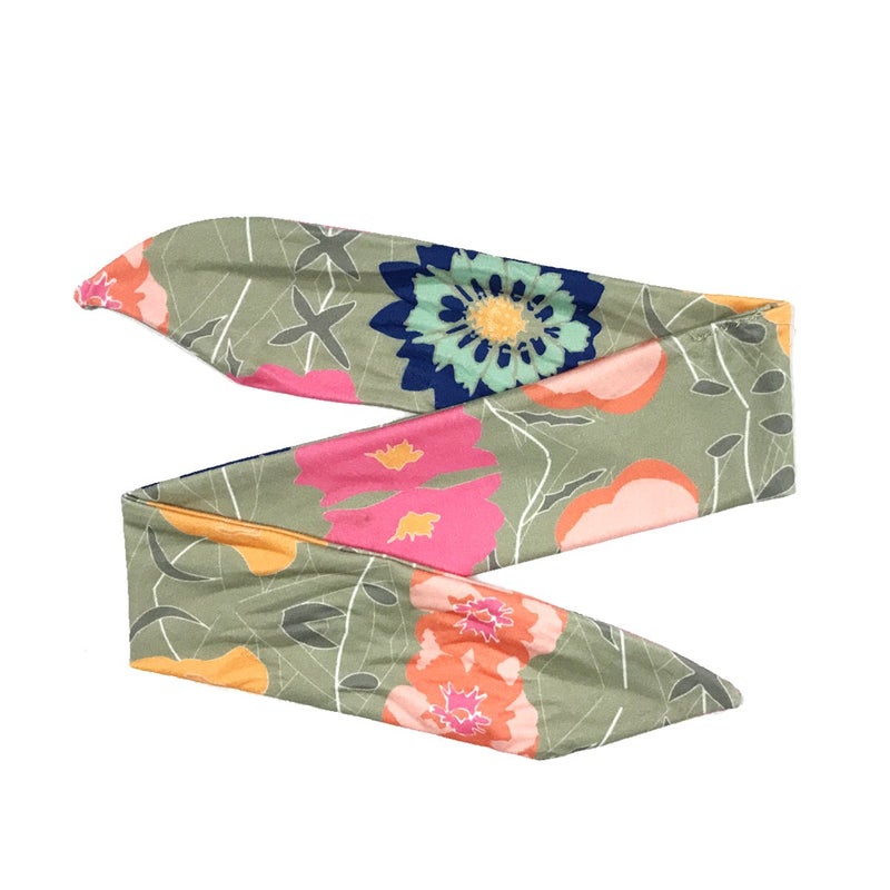 WrapablesÂ® Mommy and Me Boho Headband Headwrap, Floral Fun - Image 4
