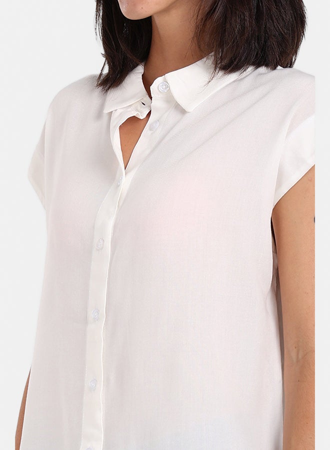 Clue Casual Tencel Shirt - Image 5