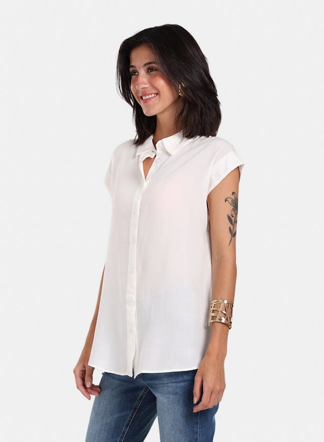 Clue Casual Tencel Shirt - Image 3