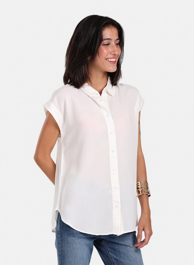 Clue Casual Tencel Shirt - Image 2