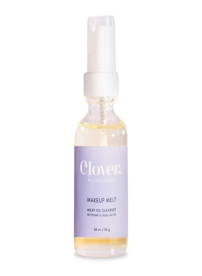 Clover Makeup Melt Milky Cleansing Oil | Gentle Makeup Removal, Skin-Friendly Formula and Residue-Free Rinse | Cruelty-Free & Vegan Face Oil - Image 1