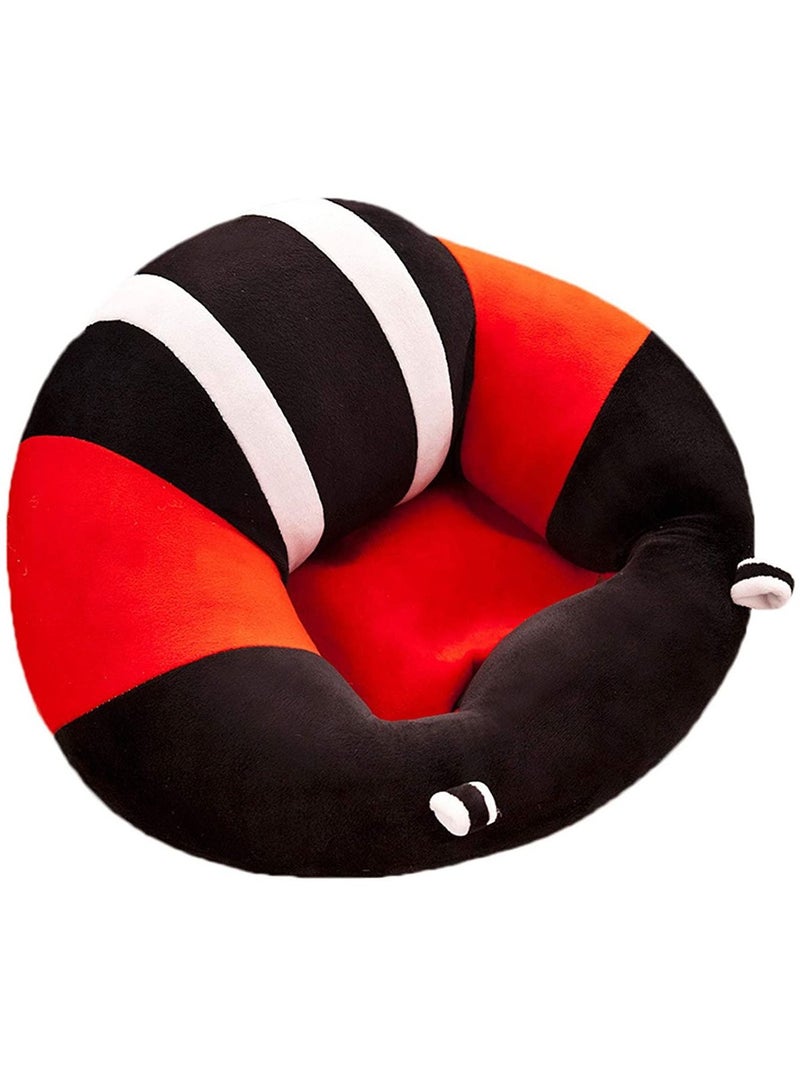Baby Sofa Support Chair - Baby Support Seat, Plush Soft Cartoon Animals Sitting Chair, Baby Sofa Learning to Sit Chair 