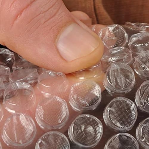 SECUREMENT Bubble Wrap Roll, Heavy Duty 40 GSM, Clear, 1 ft x 10 ft, Packaging Cushioning for Fragile Items - 1 Roll - Image 5