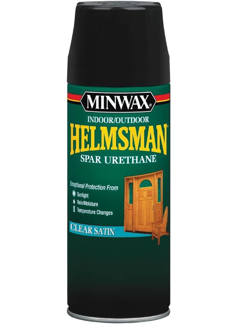 Minwax Minwax Helmsman Spar Urethane Aerosol Spray 115 ounce Satin Packaging May Vary  - Image 1