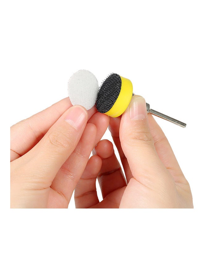 إسكدنيا طقم أوراق صنفرة مكون من 100 قطعة بني/ رمادي/ أصفر - Image 5