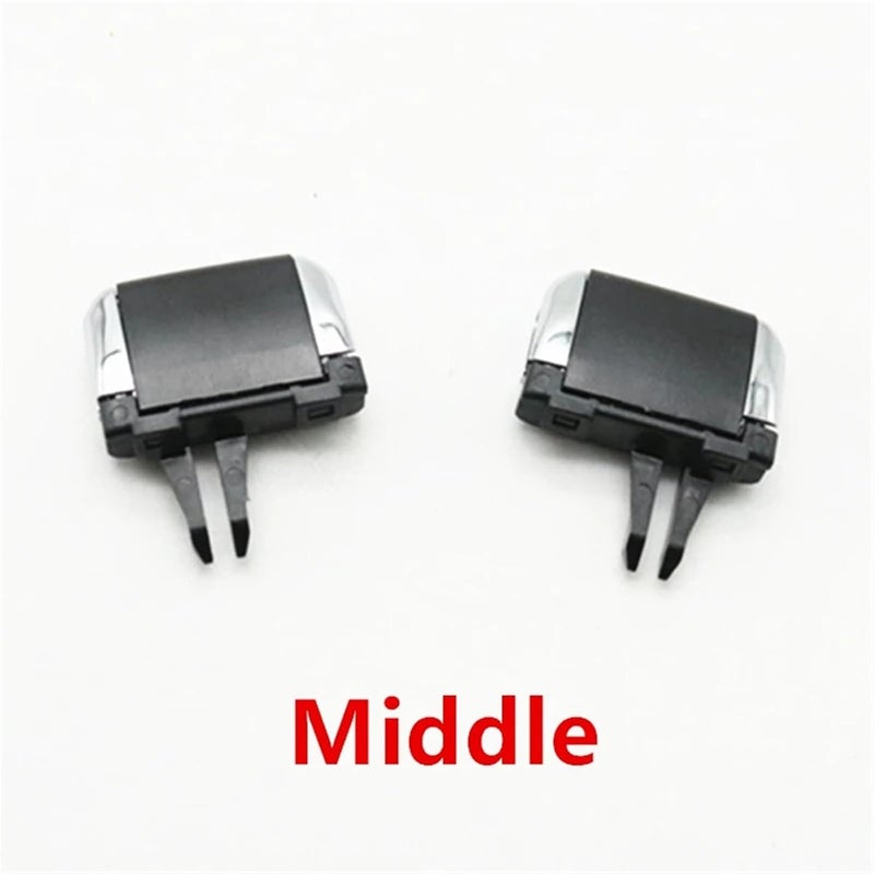 MKVAXR Car Front Air Conditioner Outlet A/C Conditioning Vents Tab Clip for Toyota Land Cruiser Prado LC120 2003-2009 - Image 2