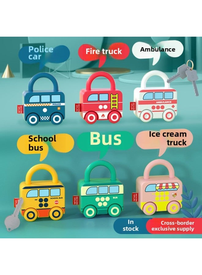 Spot Unlock Toys Children Can Slide Car Car Unlock Unlock Early Education Gift Toys-Color:B Item 3 Only - Image 2