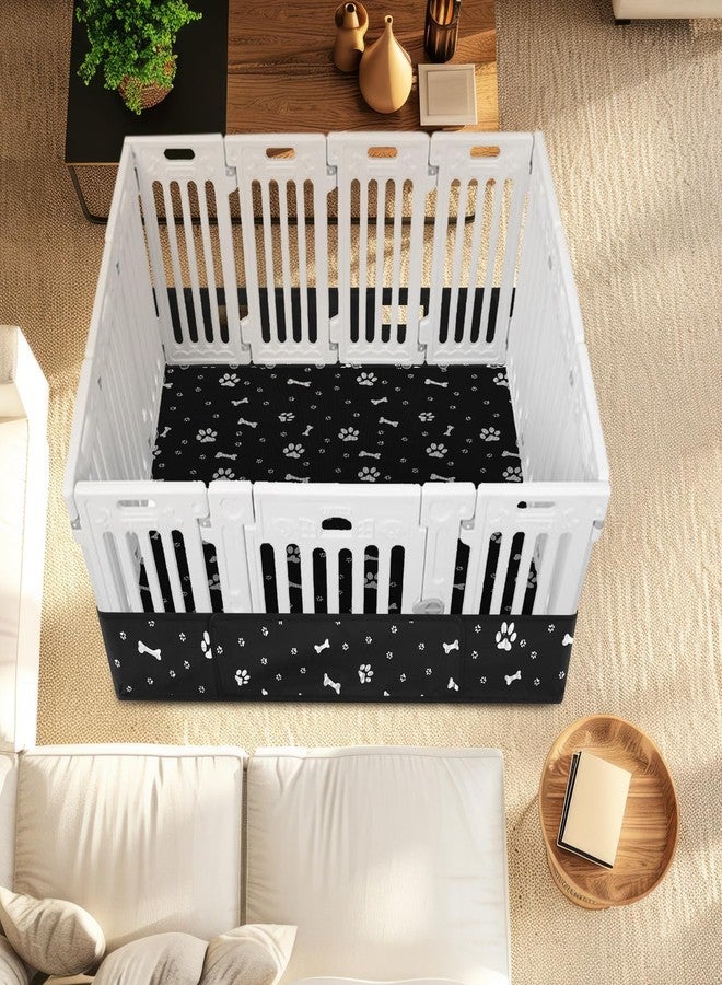 وسادة أرضية لحاضنة لعب الكلاب من مارسوي، مناسبة لحجم 36 بوصة، تتكون من 4 ألواح، تُستخدم كبساط لتمارين الحيوانات الأليفة، قابلة لإعادة الاستخدام والغسل، تُستخدم كبساط تدريب للتبول، بتصميم حلقي. الحاضنة غير متضمنة. - Image 5